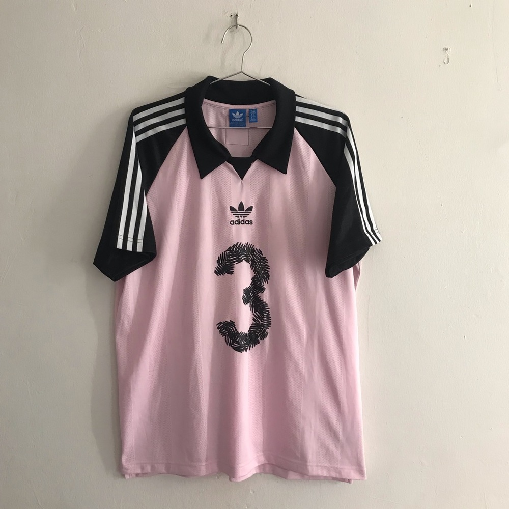Adidas Short Sleeve Mesh Collar T-Shirt Sz XL